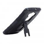 Wholesale LG G Flex 2 LS996 Armor Holster Combo Belt Clip Case (Black)